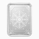 Bandeja Rectangular Navidad 25x34 cm Winter Plata