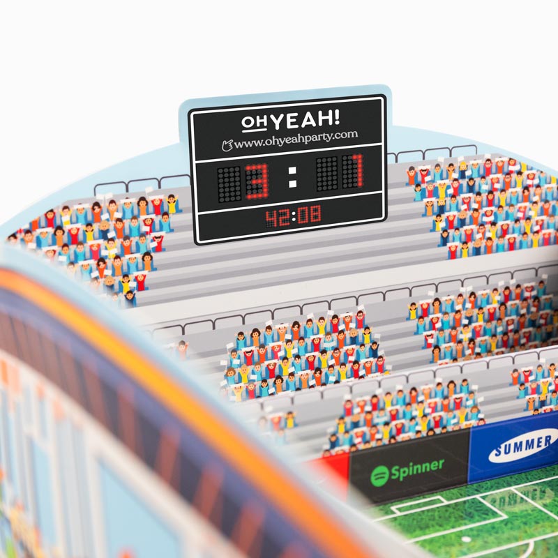 Football Aperient Tray