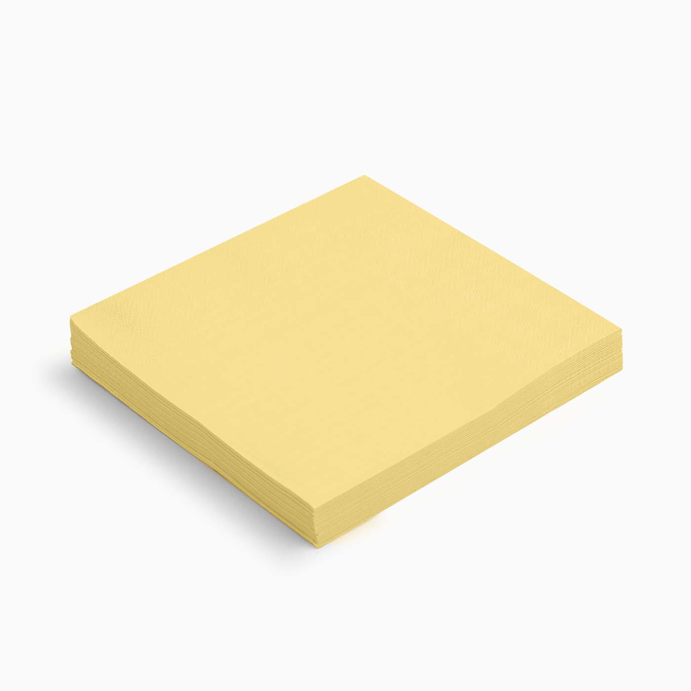 Paste yellow paper napkins