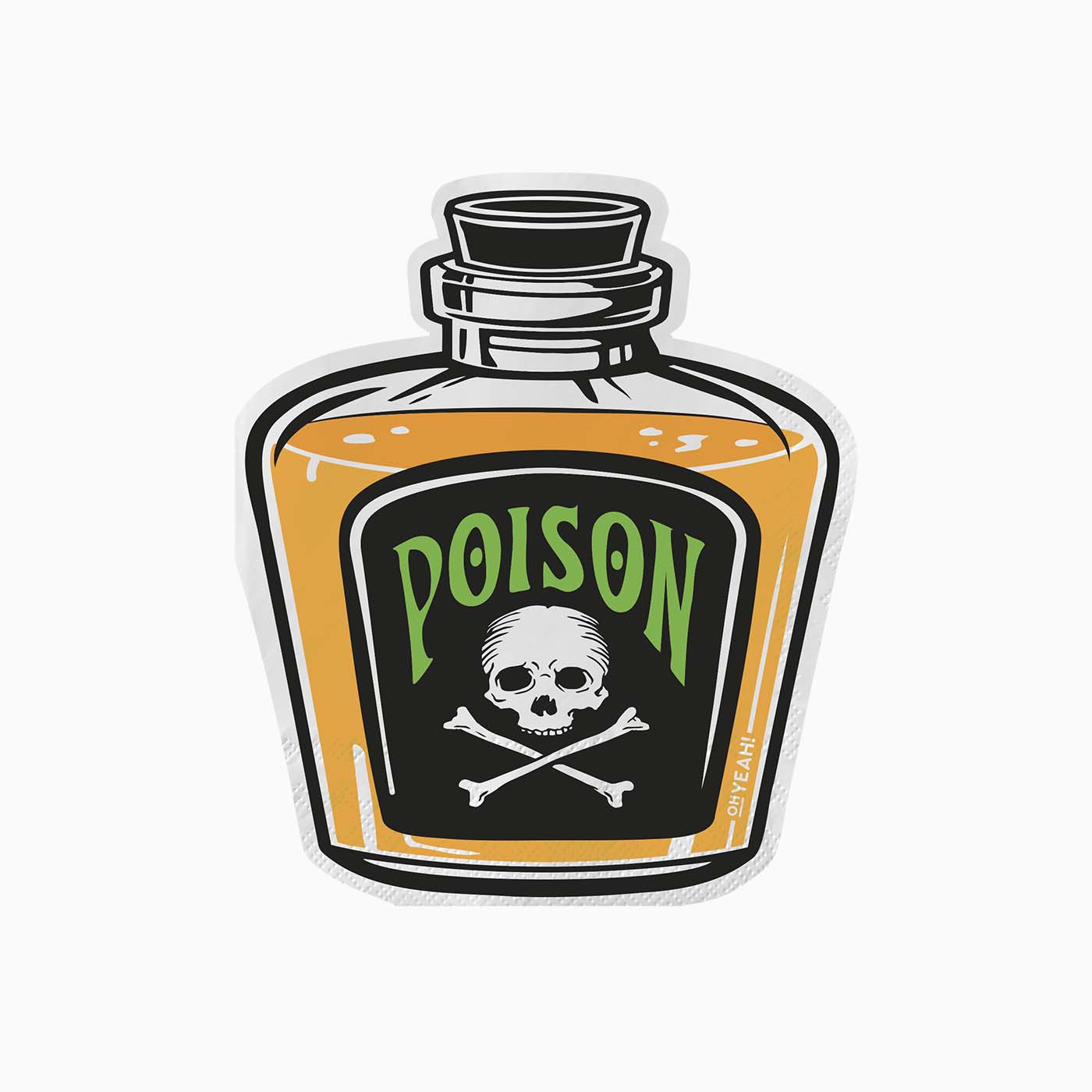 Servilletas Papel Doble Capa "Poison" Halloween