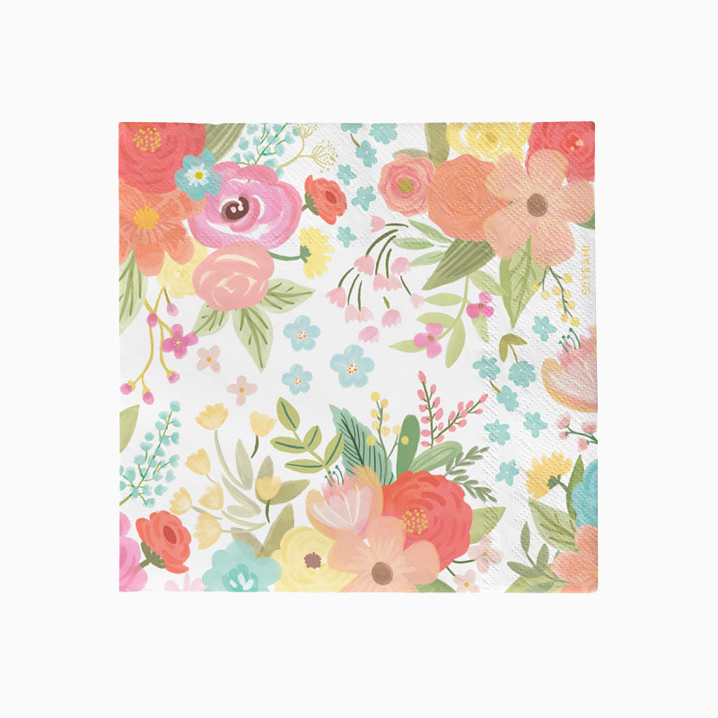 Servilletas Papel Doble Capa Floral