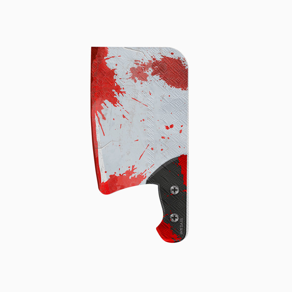 Servilletas Papel Doble Capa Cuchillo Sangre Halloween