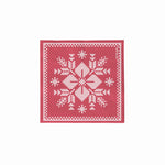 Servilleta Papel Doble Capa Navidad 25x25 cm Nordic Rojo