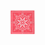 Servilleta Papel Doble Capa Navidad 25x25 cm Winter Rojo