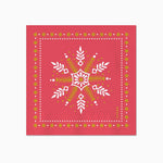 Paper Square 33x33 cm Christmas Copo Snave Red