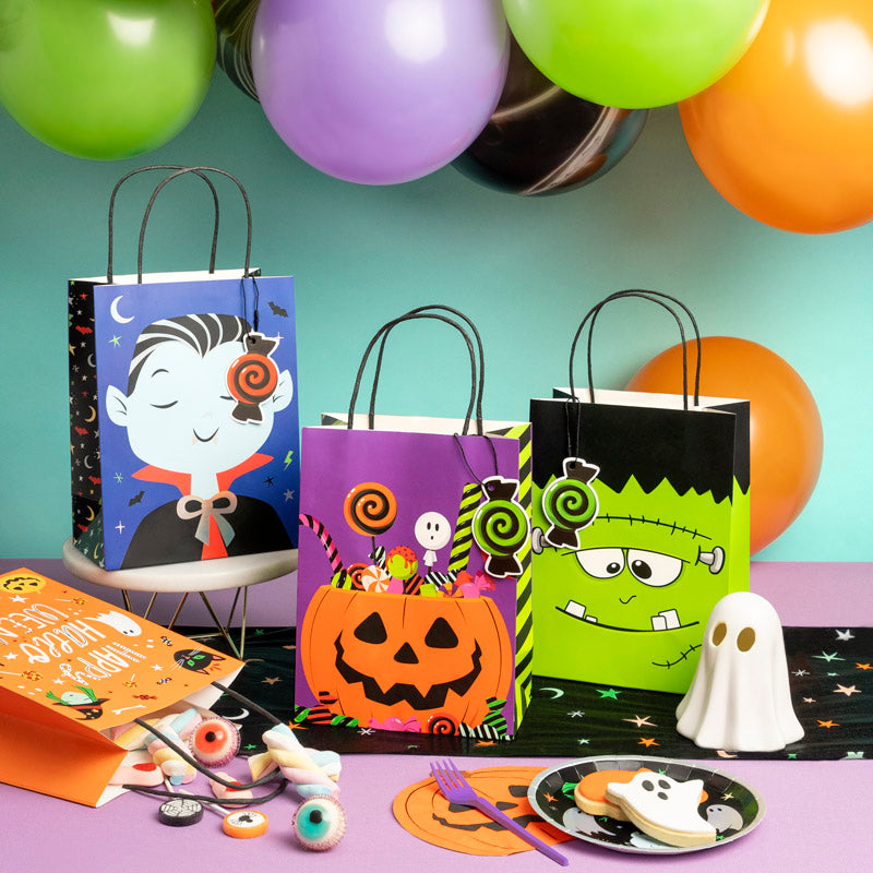 Bolsa de presente pequena Frankenstein Halloween