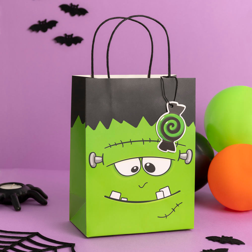 Petit sac cadeau Frankenstein Halloween