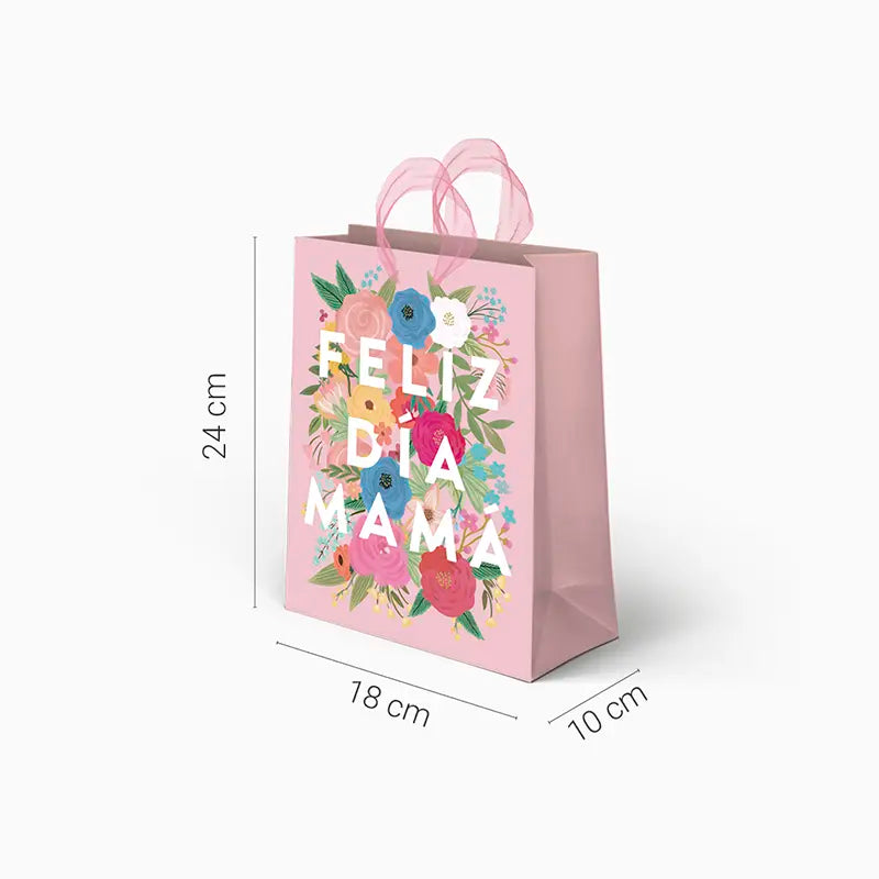 Piccola borsa regalo per la festa della mamma "Happy Mom Day"