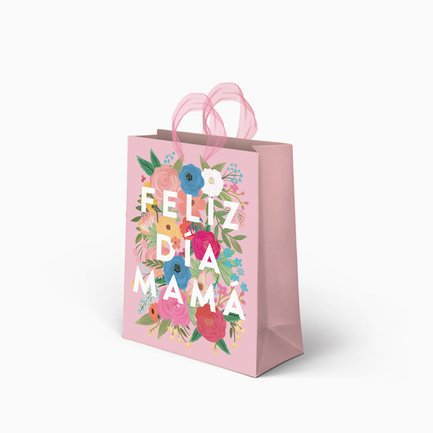 Bolsa Regalo Día de la Madre Pequeña "Feliz Día Mamá"