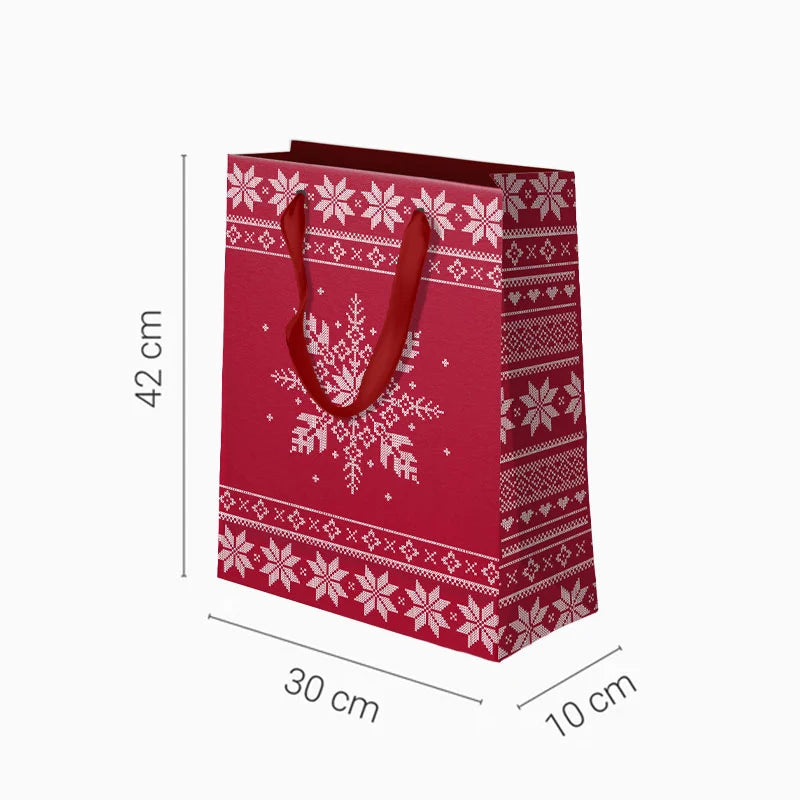 Big Christmas gift nordic red