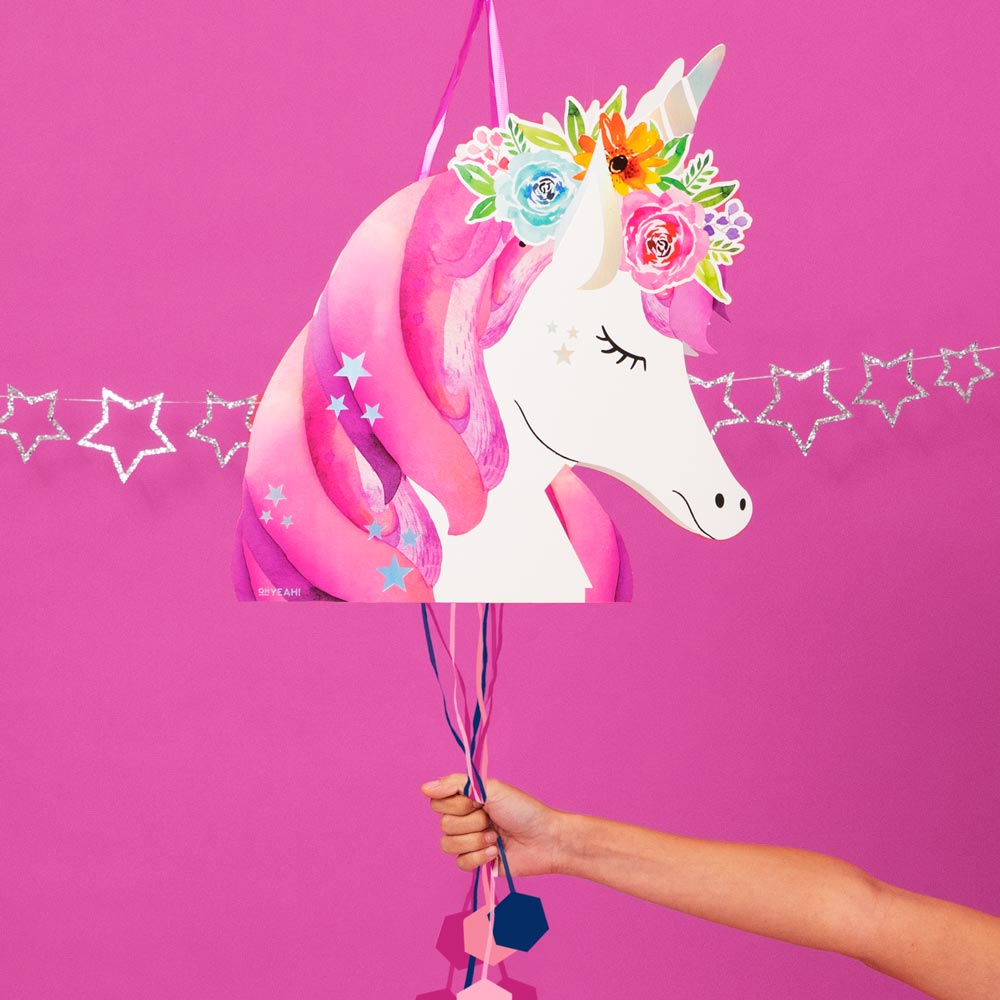 Piñata Unicornio Iridiscente