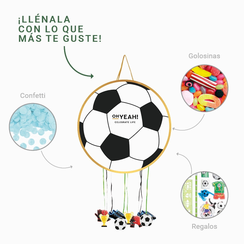 Piñata Balón Fútbol Ø43 Cm