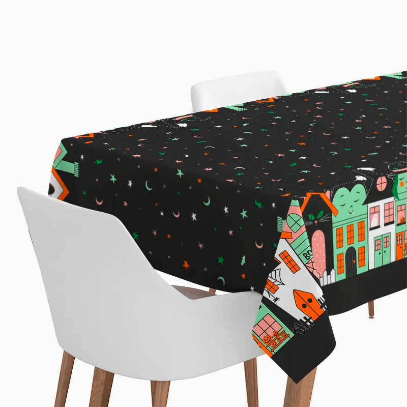 Waterproof folding tableclue or Halloween treatment 1.20 x 1.80 m