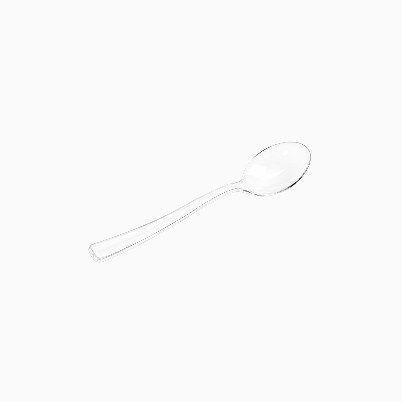 Transparent reusable premium teaspoon