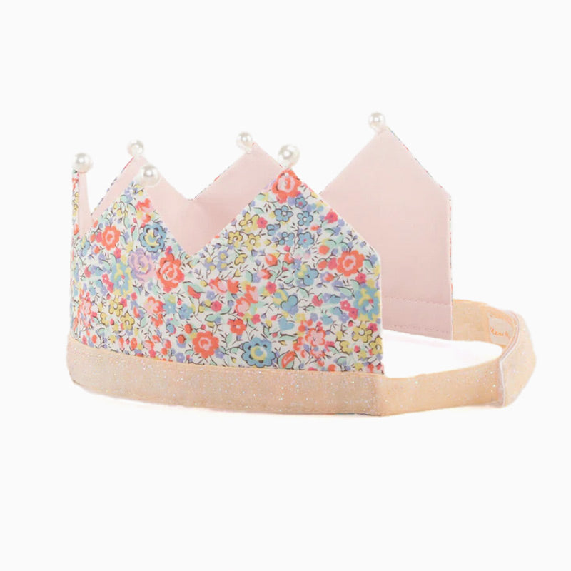 Children's Crown Flowers with Pearls