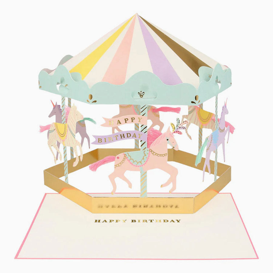 3D carousel card