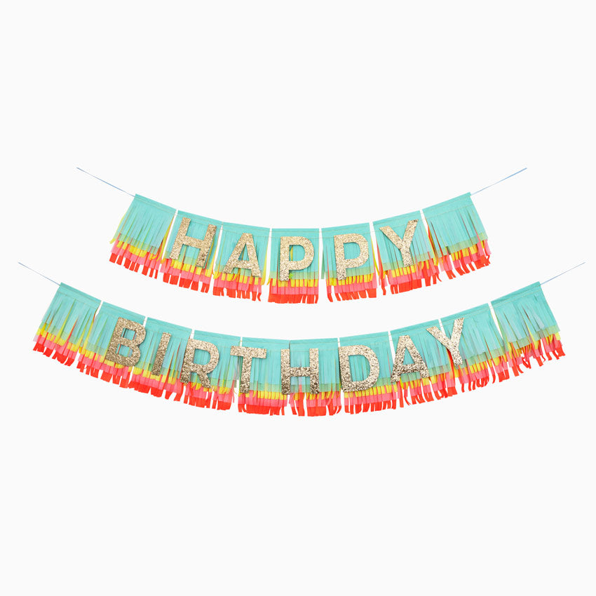 Guirnalda Flexts "Happy Birthday" Multicolor