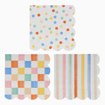 Papel serviettes assorties des designs