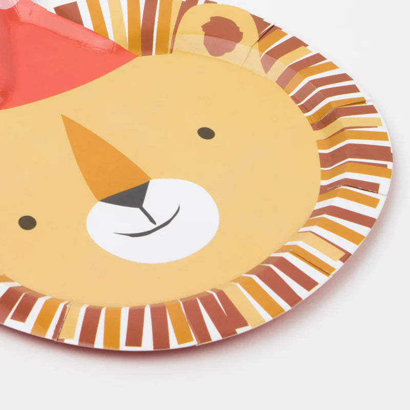 Animal cardboard dishes