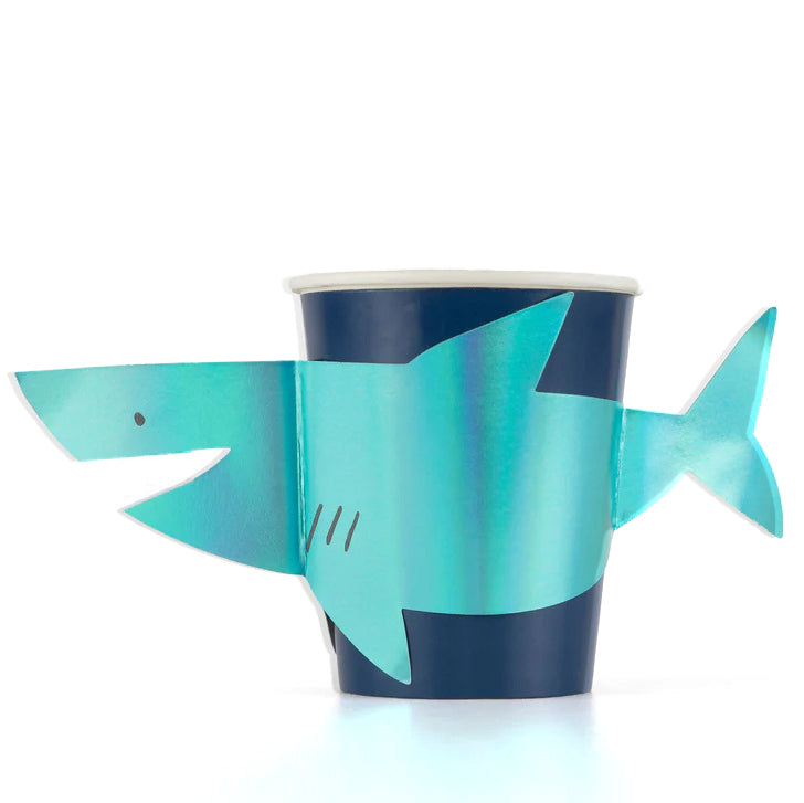 Lunettes en carton de requin 3D