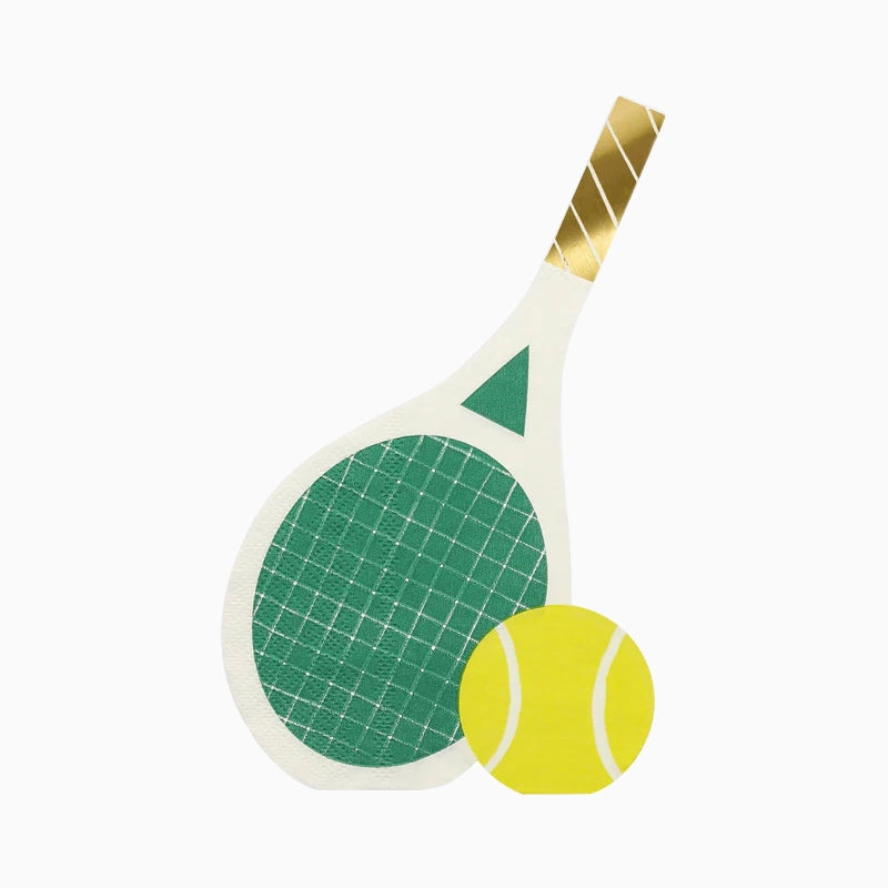 Tennis paper napkins