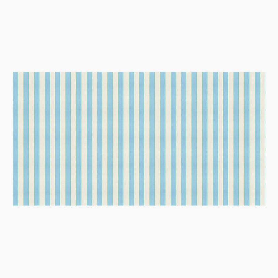 2.50 x 1.30 m stripes blue