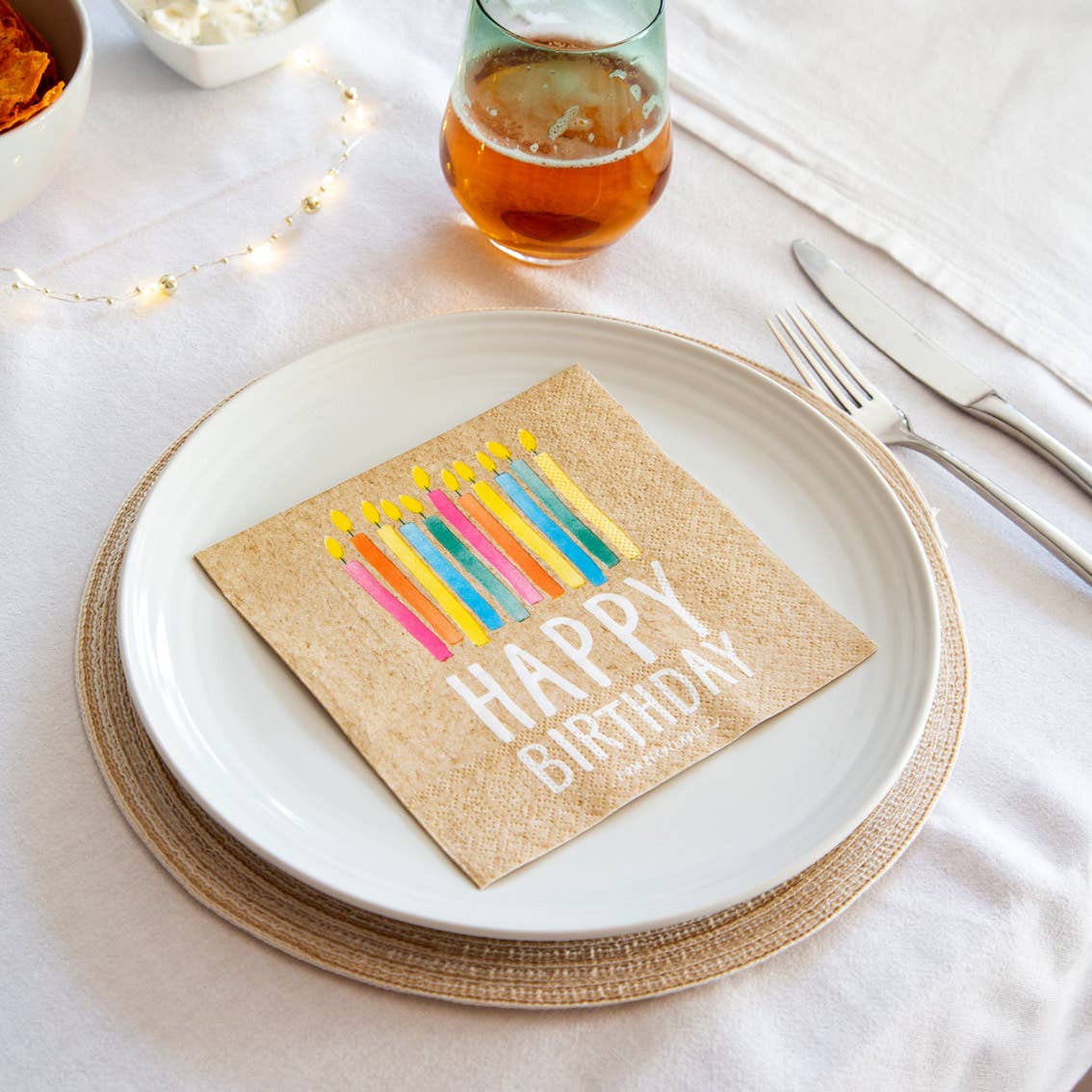 Napkins "Happy Birthday"