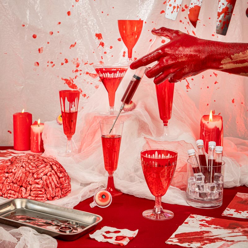 Doppelpapier Servietten Halloween Blut