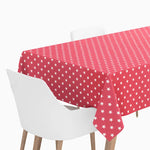 White stars roll 1.20 x 1.80 m red