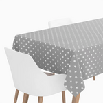 Rollo Mantel Estrellas Blanco 1,20 x 1,80 m Plata