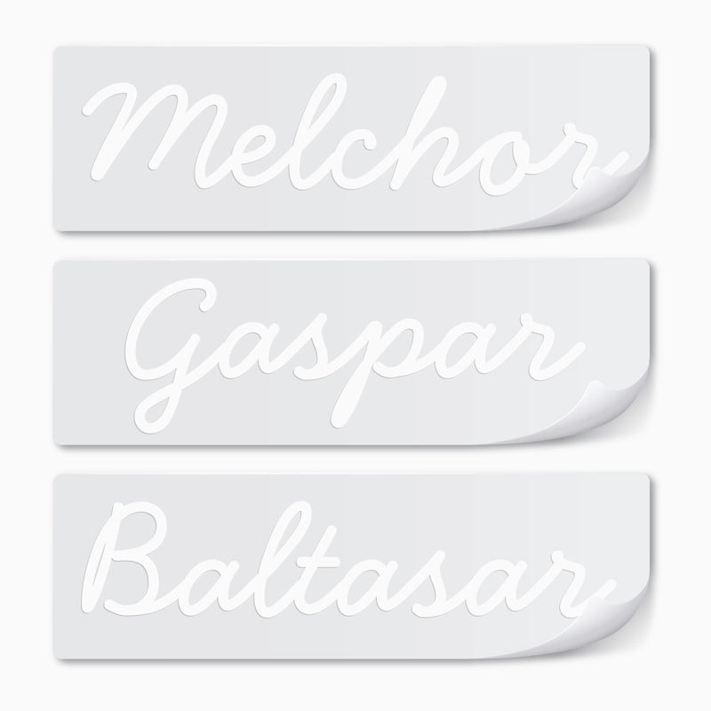 SET BALLOS FOIL Custom Star Vinyl White