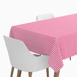 Vichy Tischdecke 1,20 x 5 m Pink