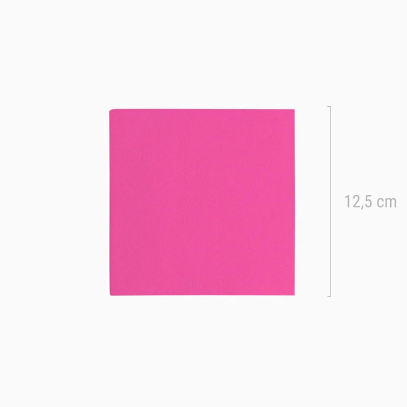 Squêtes de papier premium 25x25 Fucsia