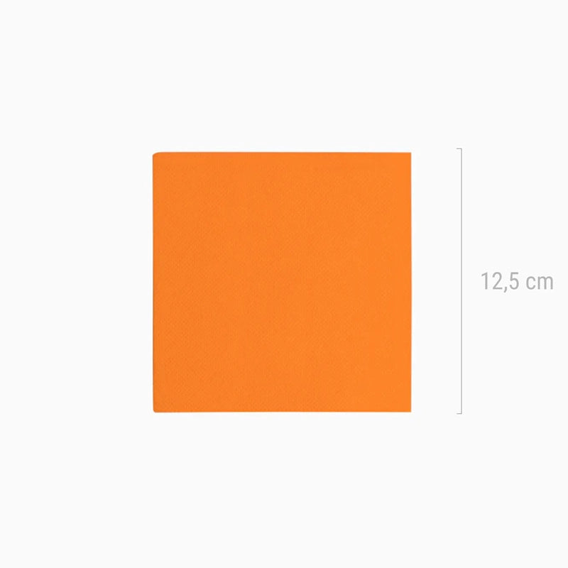 Carrés de papier premium 25x25 orange