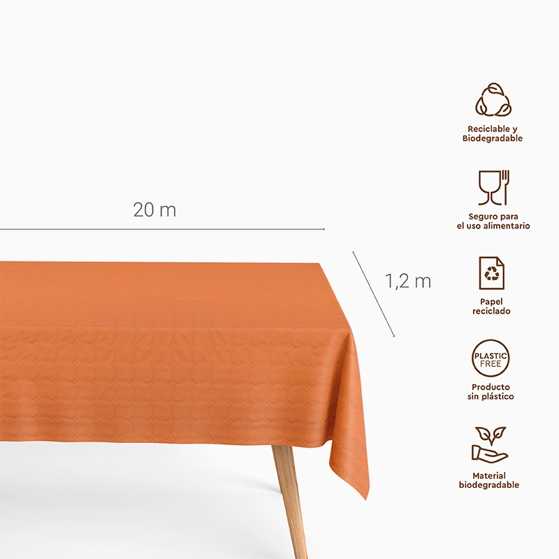 Schneiderrolle 1,20 x 20 m Orange