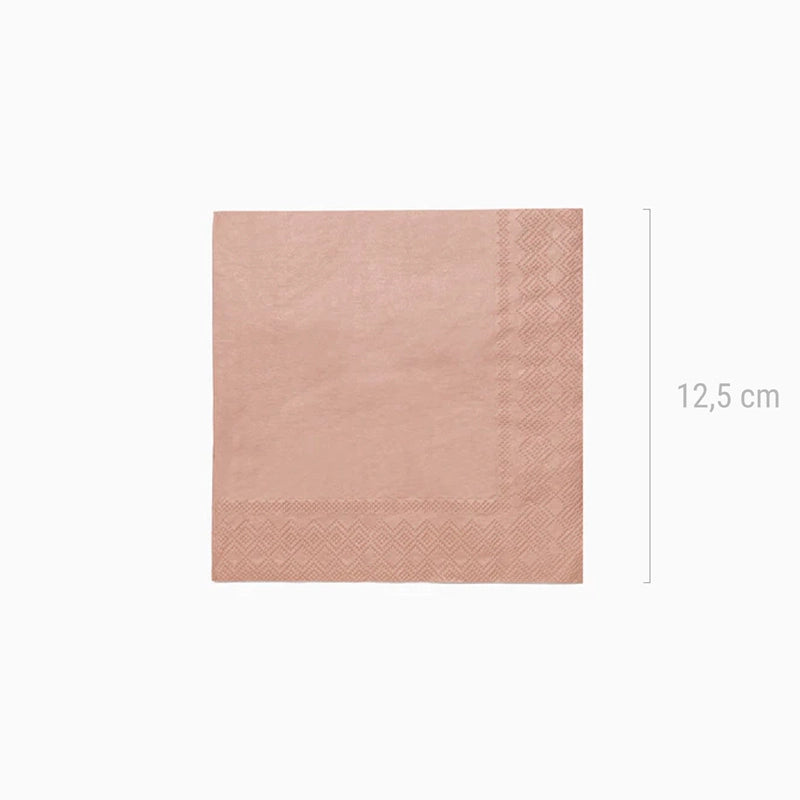 25x25 Rose Paper Napkins