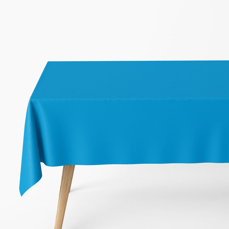 Waterproof folding tablecloth 1.20 x 1.80 m blue