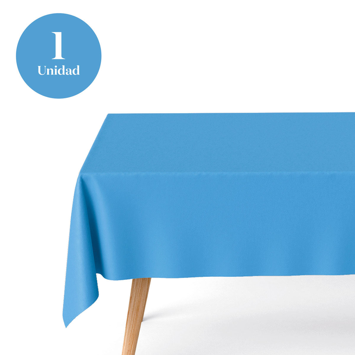 Waterproof folding tablecloth 1.20 x 1.80 m pastel