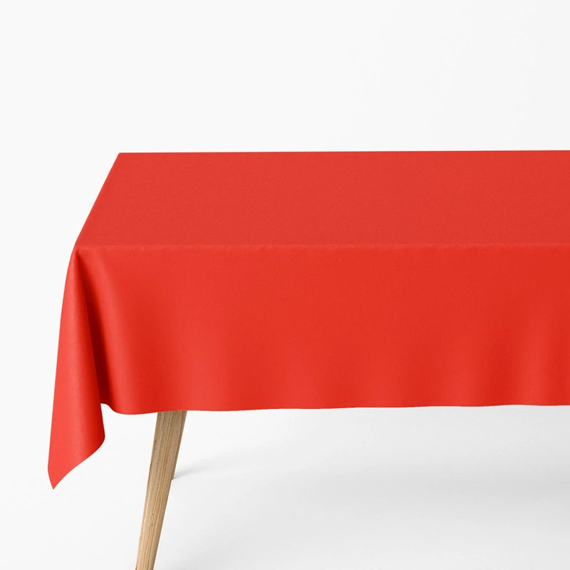 Waterproof folding tablecloth 1.20 x 1.80 m red