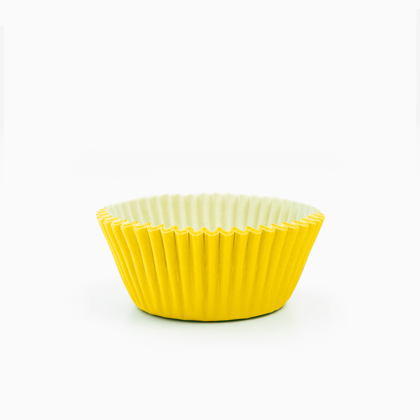 Grande stampo per cupcake giallo