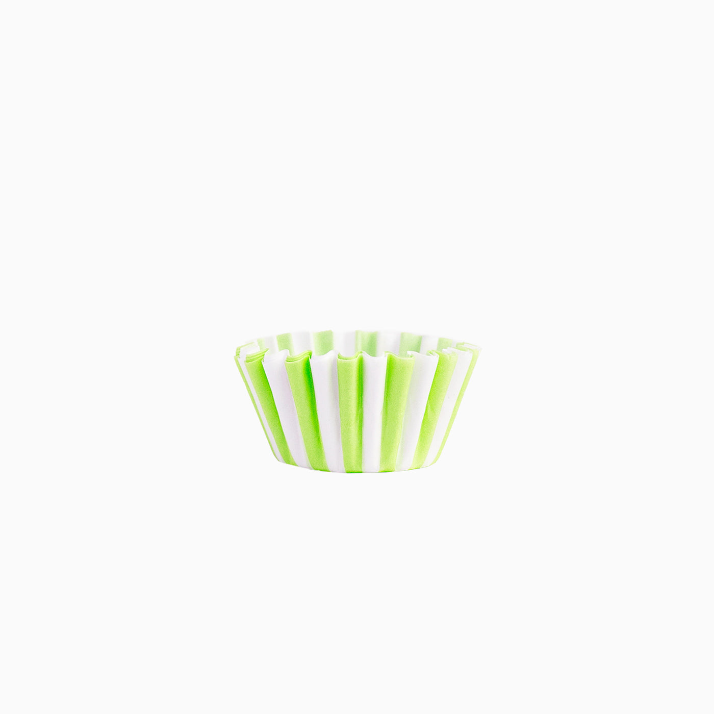 Stampo Cioccolato Rotondo Rigato Verde Lime