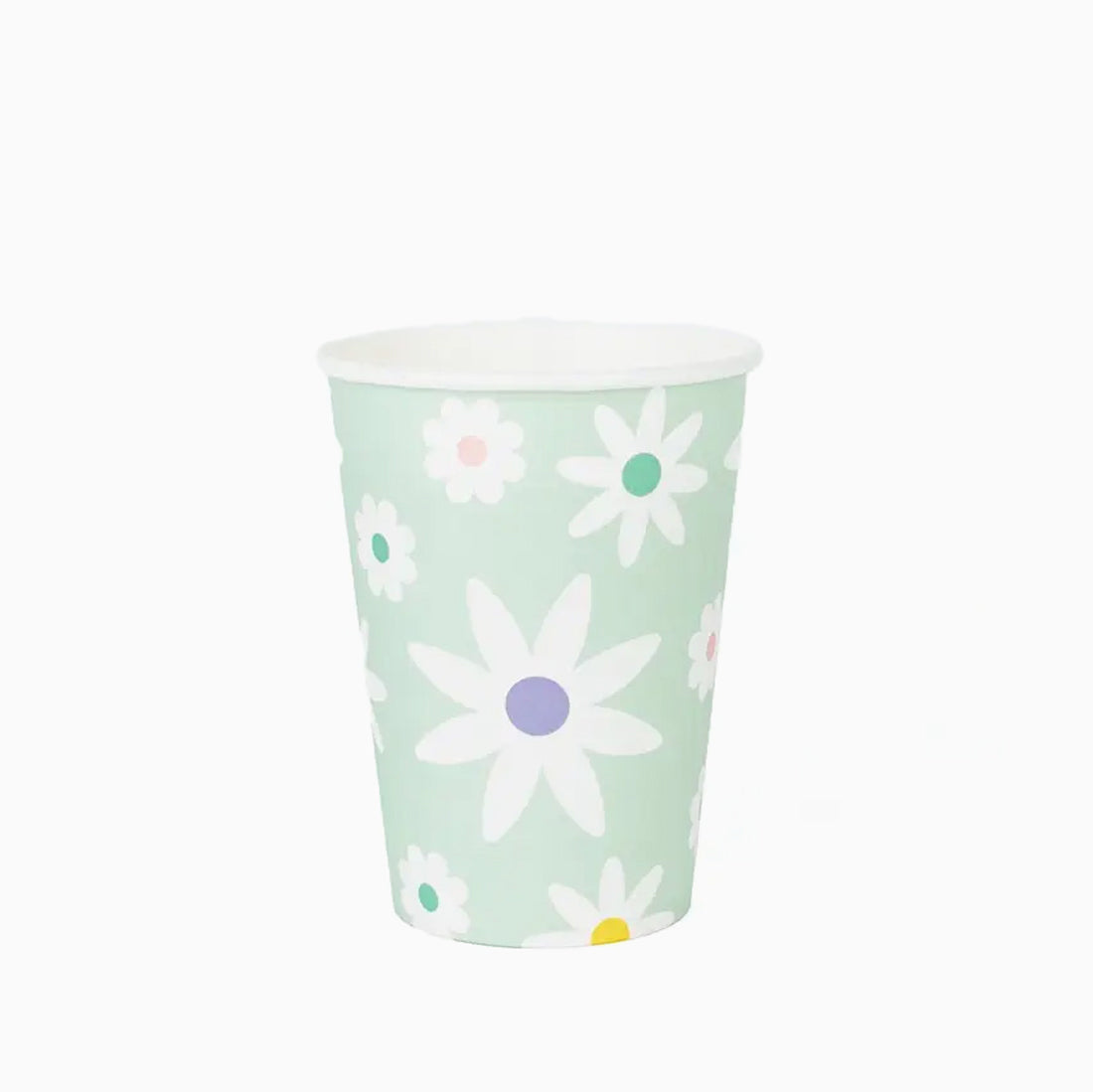 Vaso Cartón Floral