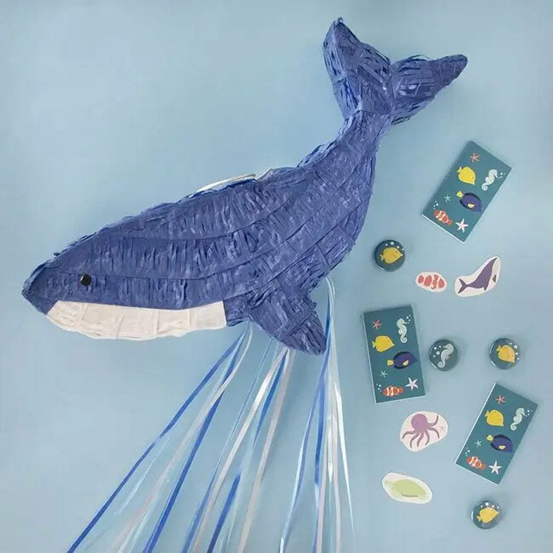 3D whale piñata