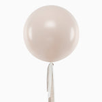 Globo Jumbo 60 cm Nude Telas Vichy y Floral Nude Sin Personalizar