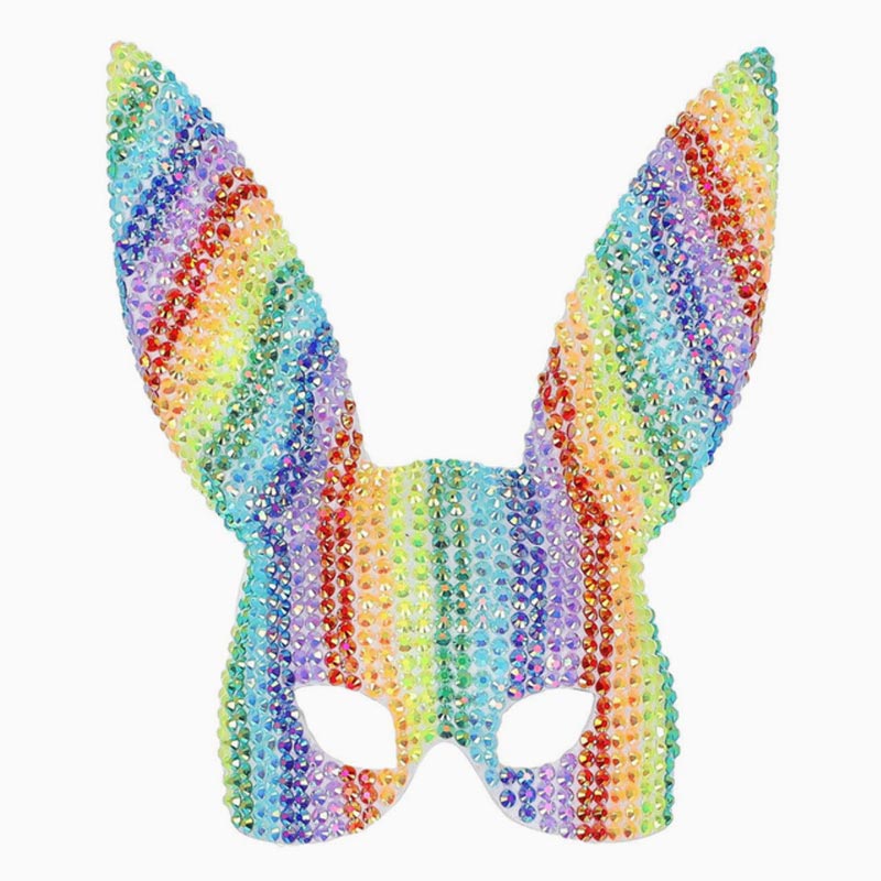 Mask Rainbow Bunny Gems