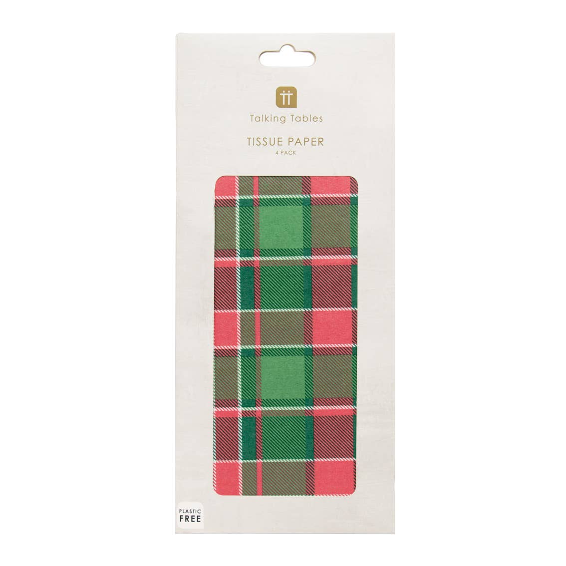 Carta di seta tartan