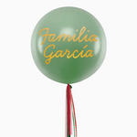 Jumbo 60 cm Green Glob mit Familien Gold Vinilo