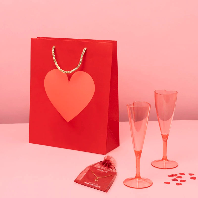 Personalisierte Geschenkset San Valentine Herz