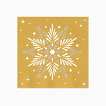 Weihnachten Wap Sigilta Snowflake Gold