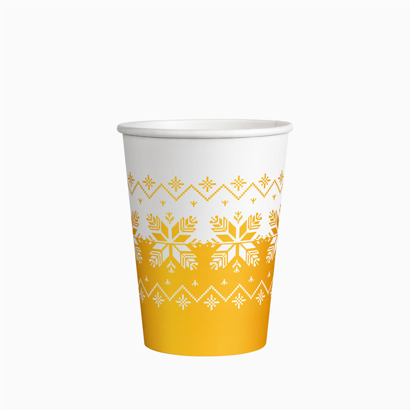 Vaso Navidad 270 cc Bordado Oro